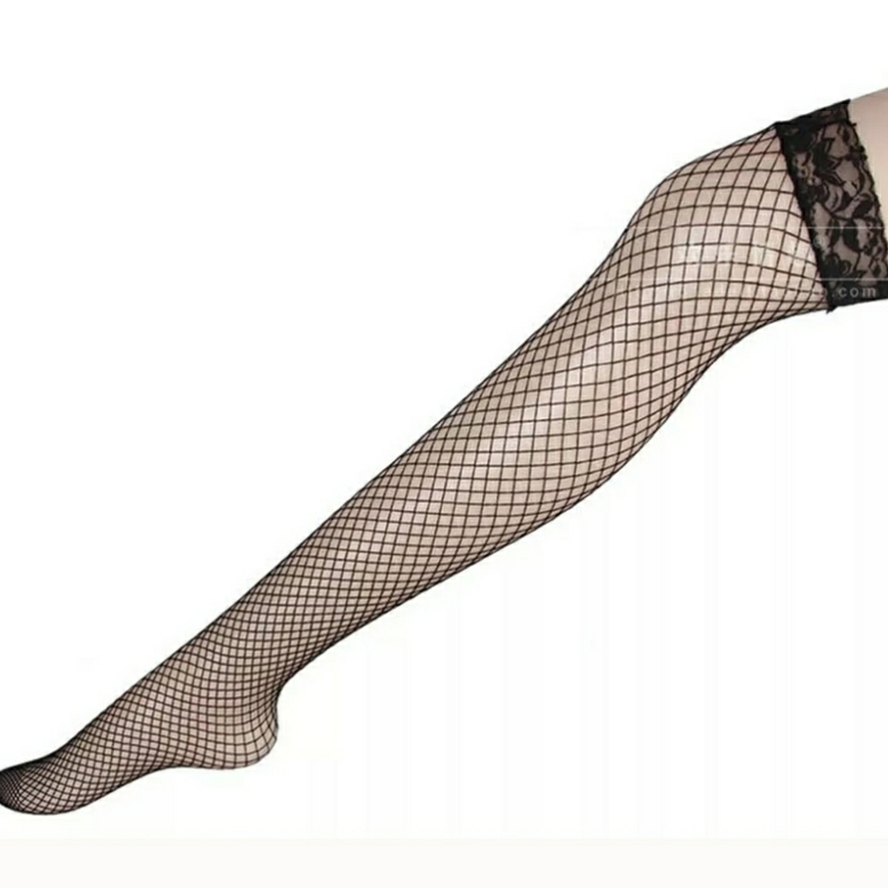 💋thigh high fishnet stockings (#7)